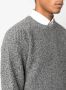 John Smedley Ribgebreide trui Zwart - Thumbnail 5
