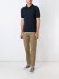 John Smedley 'Roth' polo shirt Blauw - Thumbnail 2
