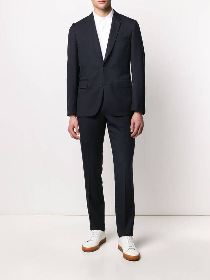 John Smedley Straight poloshirt Wit