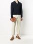 John Smedley Trui met halve rits Blauw - Thumbnail 2