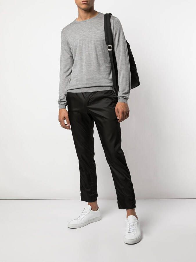 John Smedley Trui met ronde hals Grijs