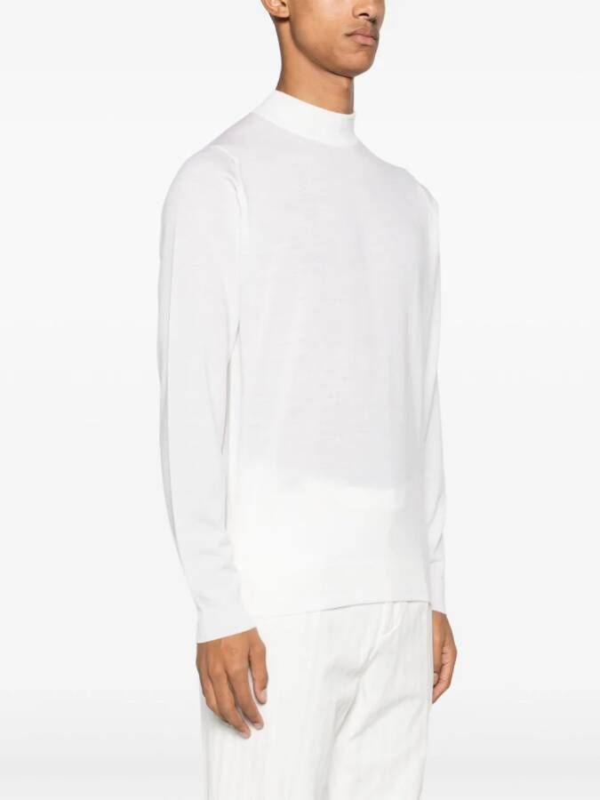 John Smedley Trui van merinowol Wit