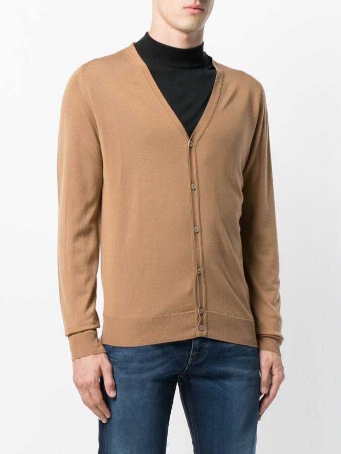 John Smedley v-neck cardigan Bruin