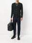 John Smedley V-neck cardigan Zwart - Thumbnail 2
