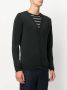 John Smedley V-neck cardigan Zwart - Thumbnail 3