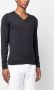 John Smedley Trui met V-hals Grijs - Thumbnail 3