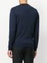 John Smedley vest met V-hals Blauw - Thumbnail 4