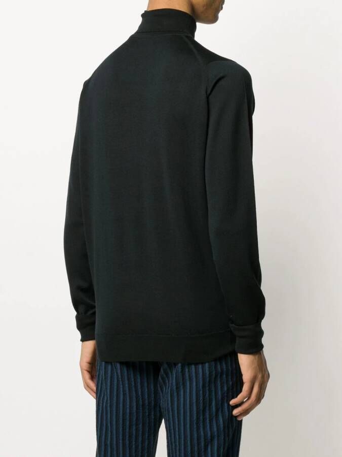 John Smedley Wollen coltrui Zwart