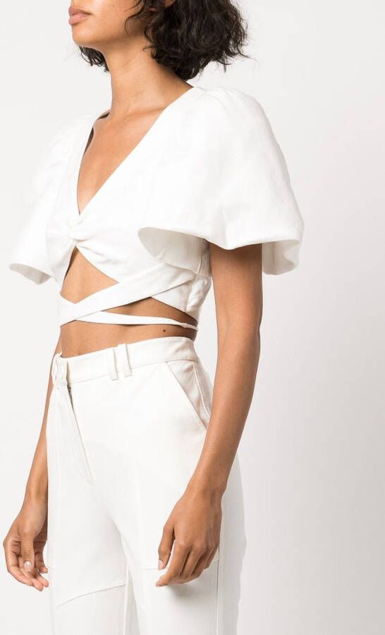 Simkhai Cropped top Wit