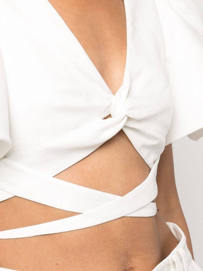 Simkhai Cropped top Wit