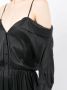 Simkhai Kiari jurk met open schouders Zwart - Thumbnail 5