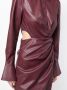Simkhai Maxi-jurk met ruche Rood - Thumbnail 5