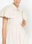 Simkhai Mini-jurk met pofmouwen Beige - Thumbnail 5