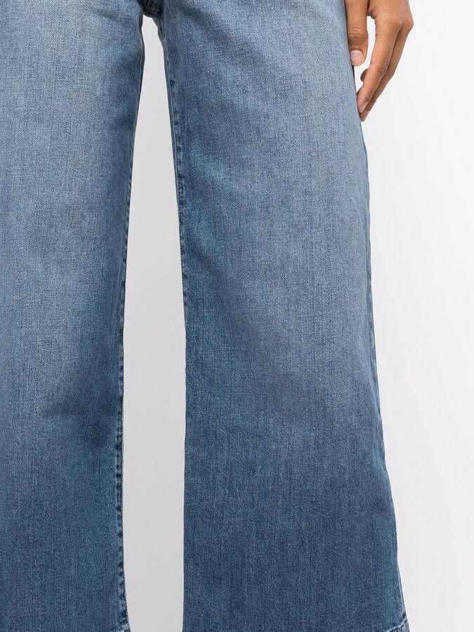 Simkhai Standard Jeans met wijde pijpen Blauw