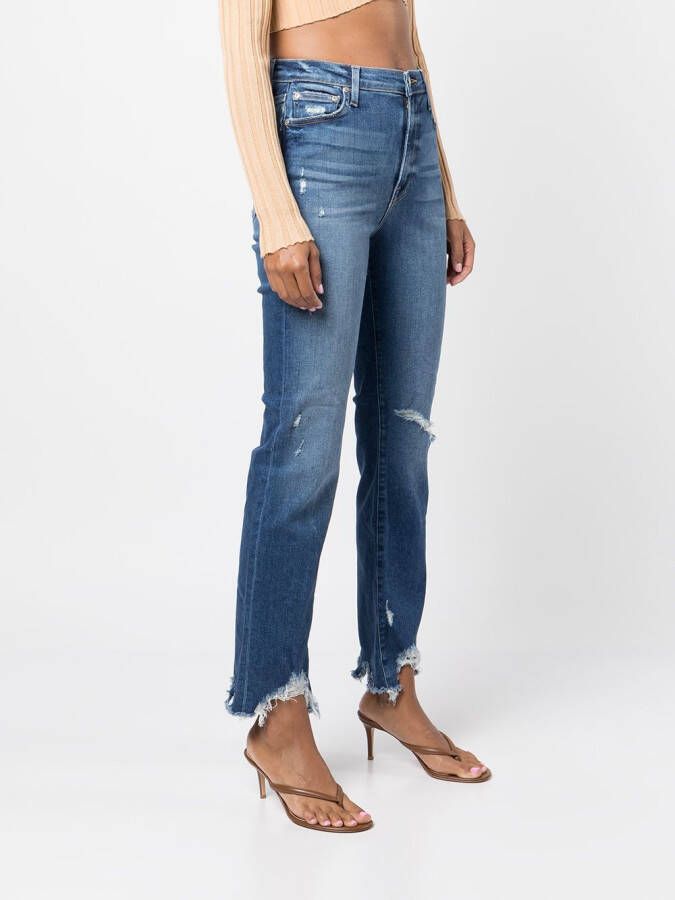 Simkhai Standard Straight jeans Blauw