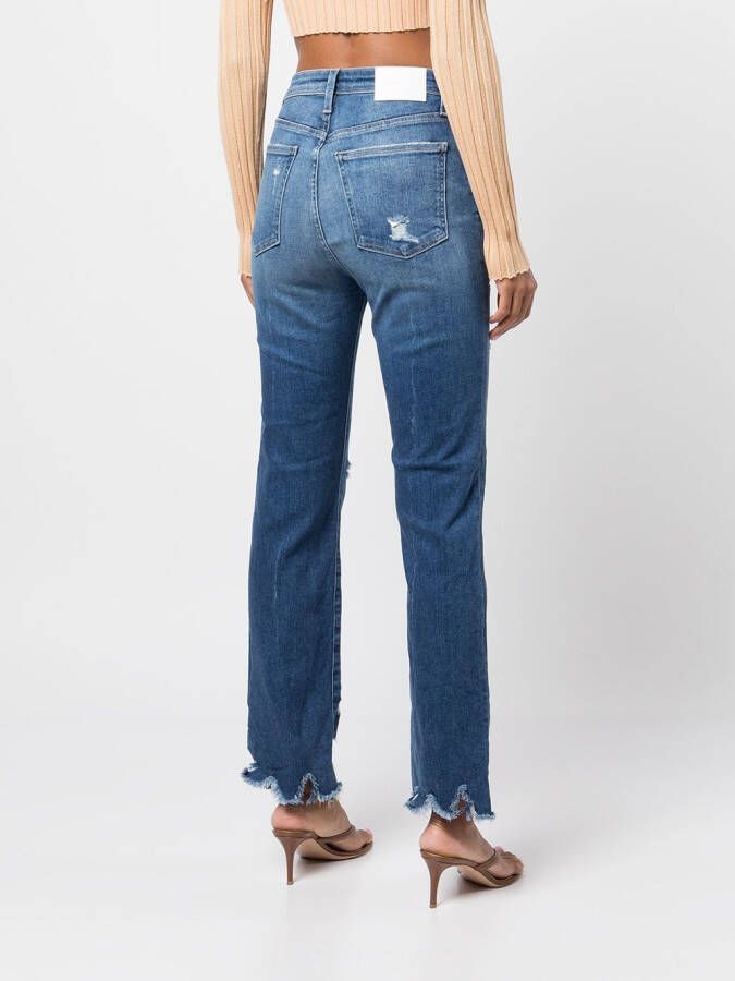 Simkhai Standard Straight jeans Blauw