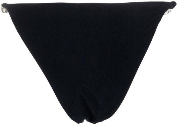 Simkhai Bikinislip met strikdetail Zwart