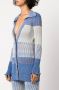 Simkhai Vest met kleurverloop Blauw - Thumbnail 3