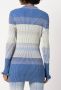 Simkhai Vest met kleurverloop Blauw - Thumbnail 4