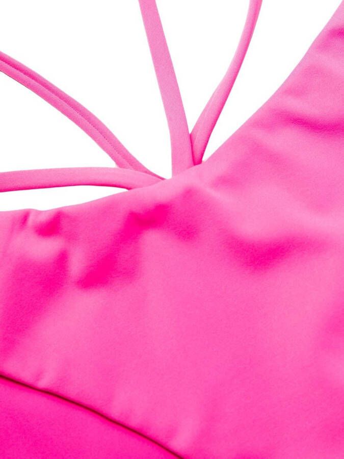 Simkhai Bikinislip met tailleband Roze
