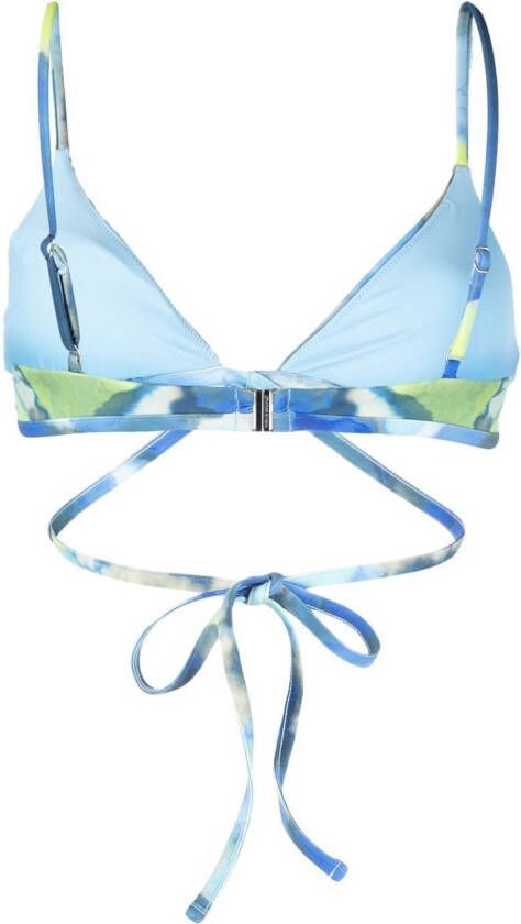 Simkhai Triangel bikinitop Blauw