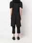Jordan Dalah Studio Midi-jurk met pofmouwen Zwart - Thumbnail 4