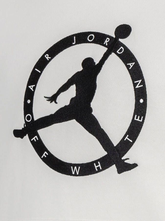 Jordan x Off-White hoodie met logoprint Wit