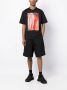 JORDANLUCA T-shirt met print Zwart - Thumbnail 2
