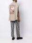 JORDANLUCA T-shirt met doodskopprint Beige - Thumbnail 2