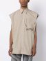 JORDANLUCA T-shirt met doodskopprint Beige - Thumbnail 3