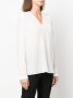 JOSEPH Blouse met V-hals Beige - Thumbnail 3