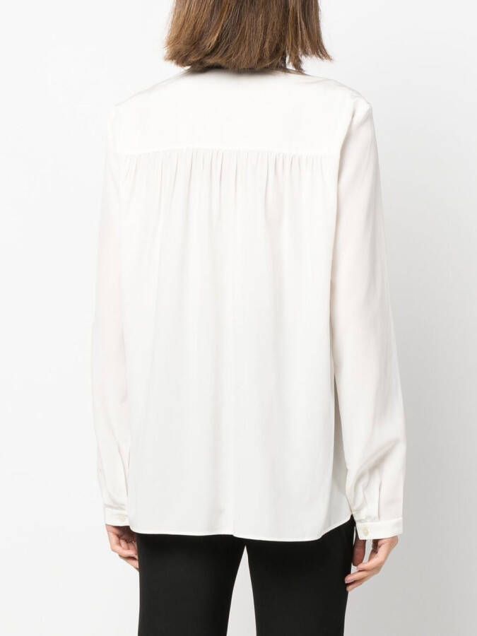 JOSEPH Blouse met V-hals Beige