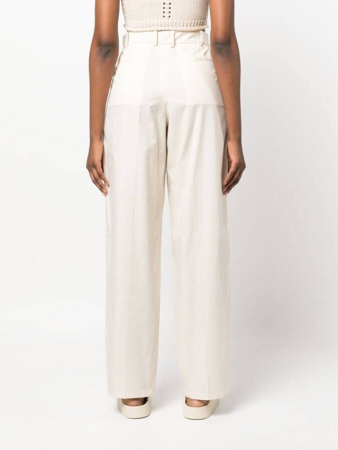 JOSEPH High waist broek Wit