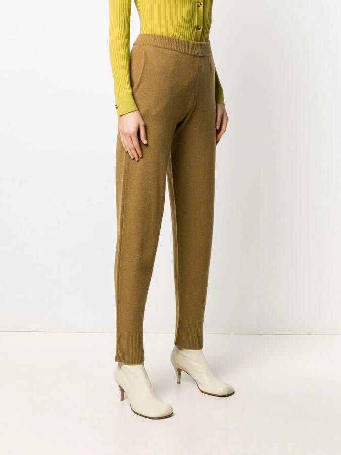 JOSEPH Slim-fit broek Bruin