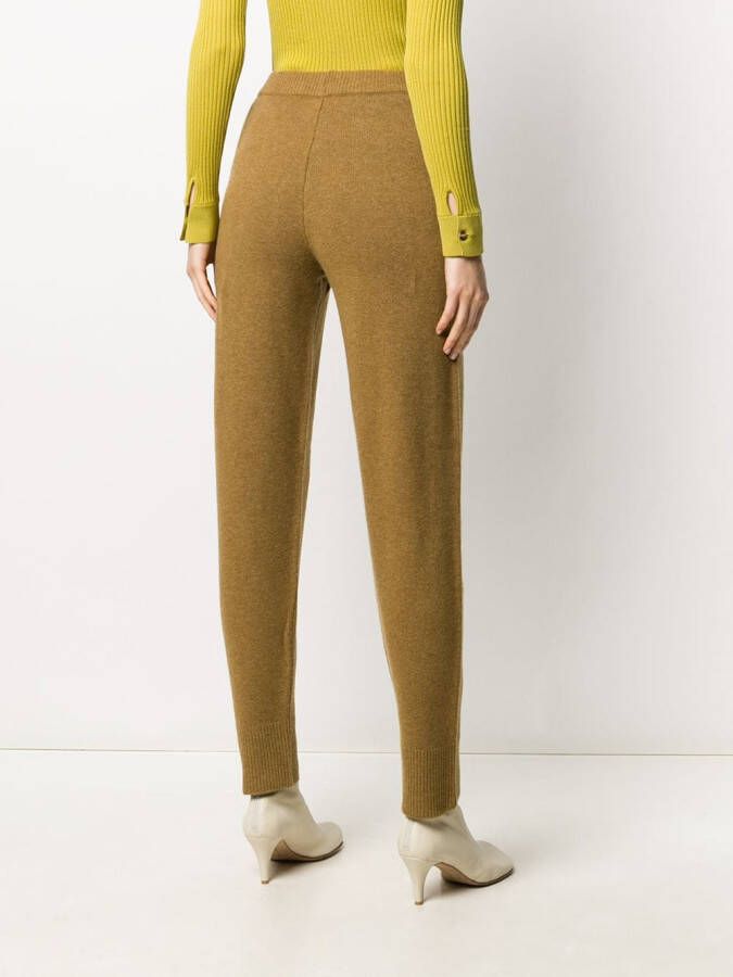 JOSEPH Slim-fit broek Bruin