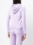 Juicy Couture Robertson fluwelen hoodie met rits Paars - Thumbnail 4