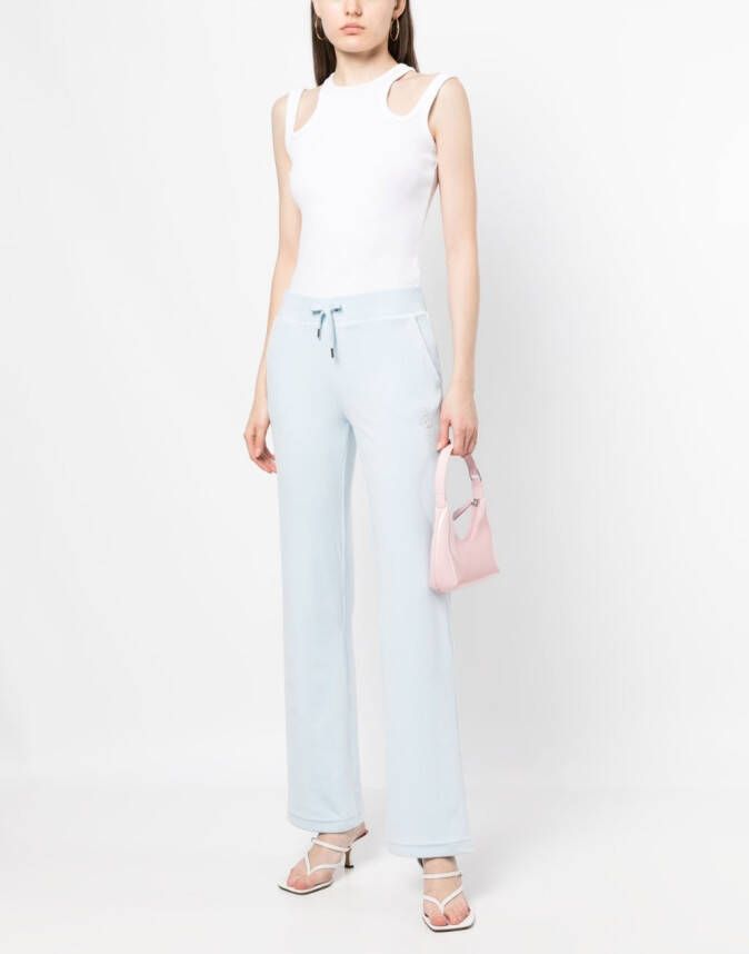Juicy Couture Trainingsbroek met logo Blauw