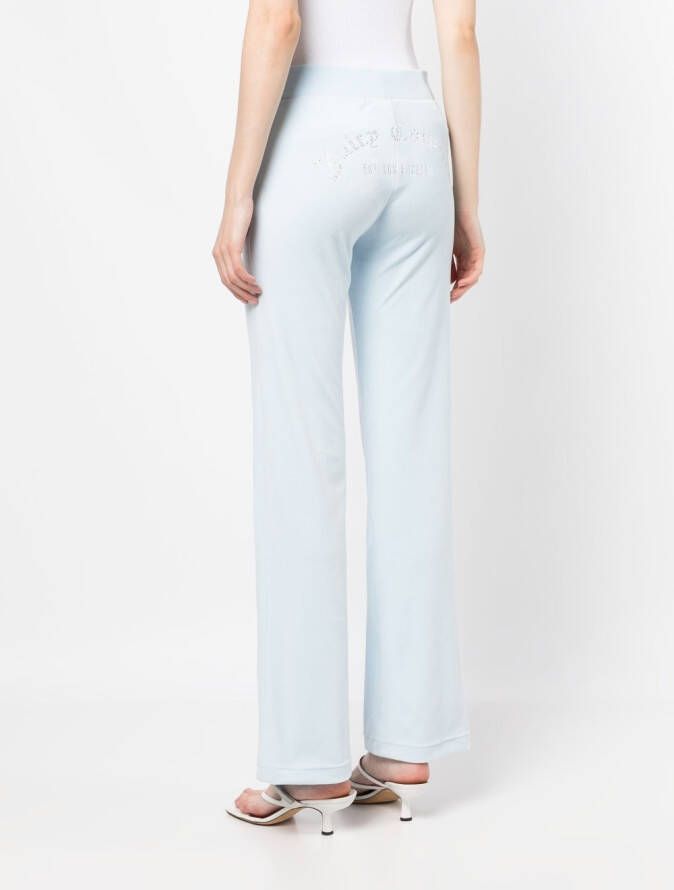 Juicy Couture Trainingsbroek met logo Blauw