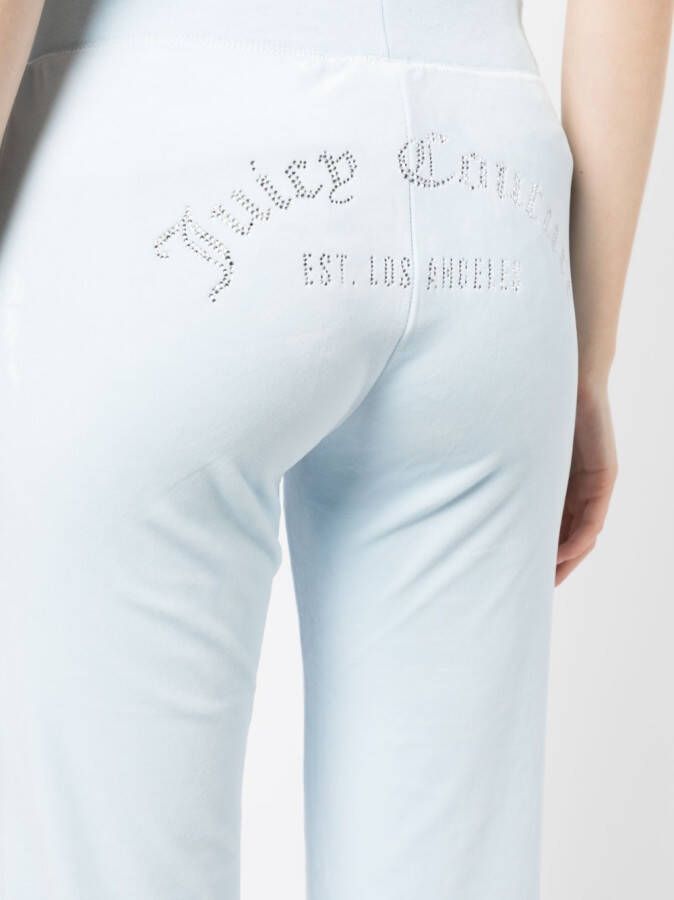 Juicy Couture Trainingsbroek met logo Blauw
