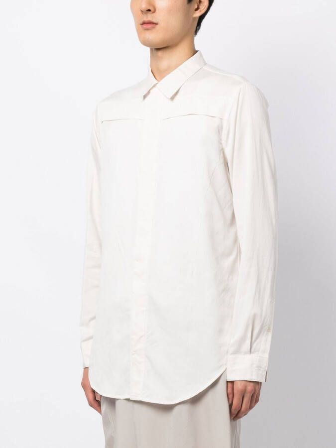Julius Overhemd met lange mouwen Wit