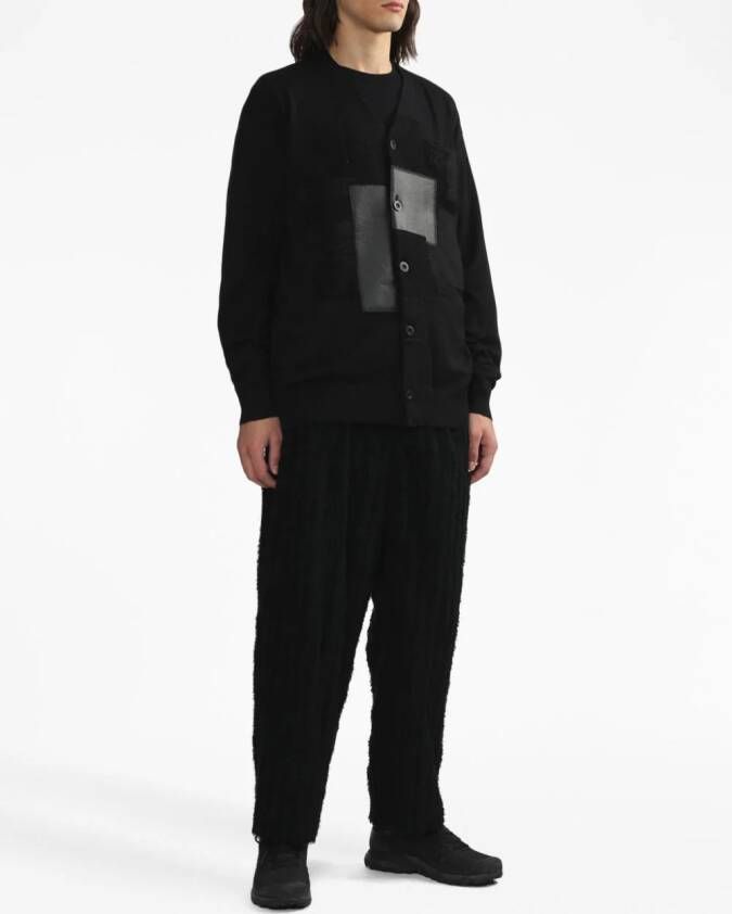 Junya Watanabe MAN Broek met wijde pijpen Zwart