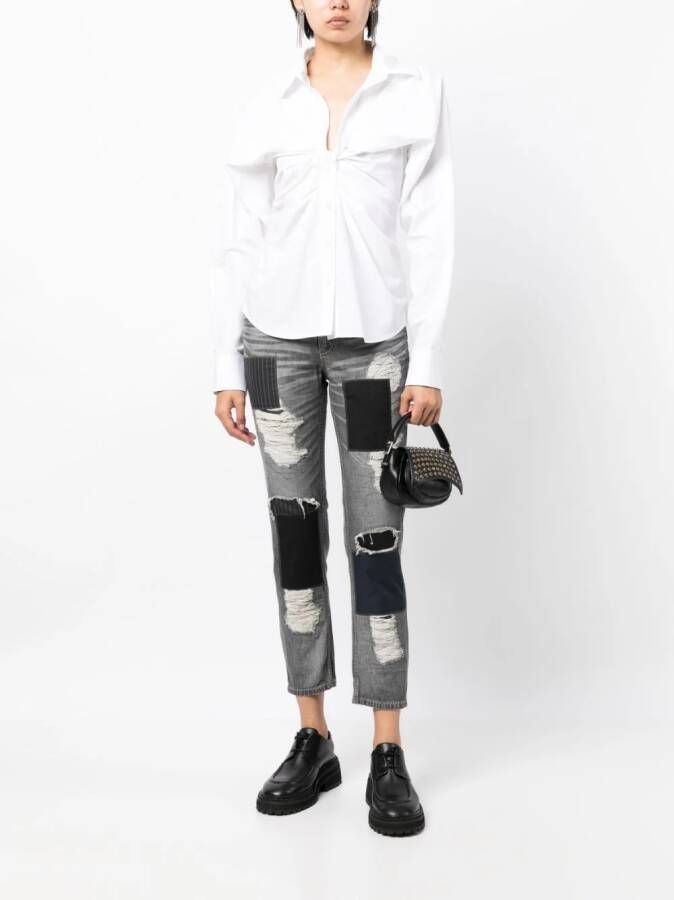 Junya Watanabe Cropped jeans Grijs