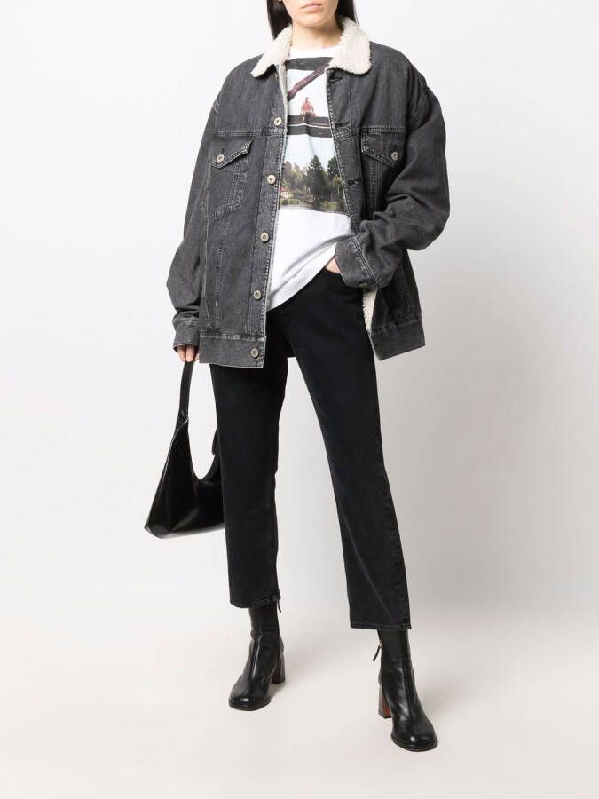 Junya Watanabe MAN Denim jack Zwart