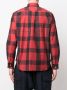 Junya Watanabe MAN Geruit overhemd Rood - Thumbnail 4