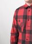 Junya Watanabe MAN Geruit overhemd Rood - Thumbnail 5