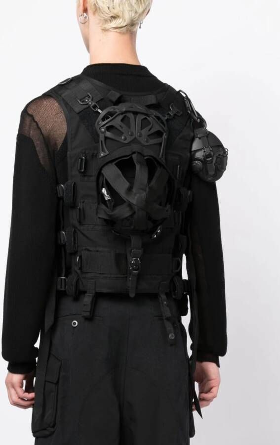 Junya Watanabe MAN Bodywarmer met V-hals Zwart