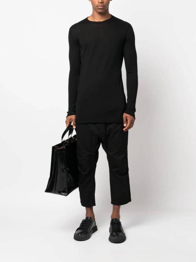 Junya Watanabe MAN Cropped plooibroek Zwart