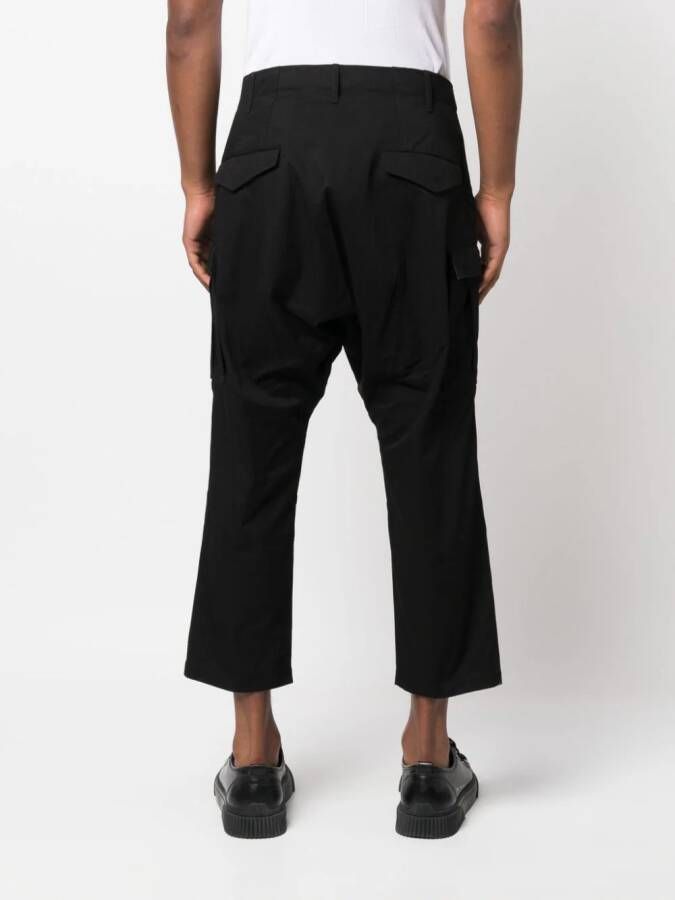 Junya Watanabe MAN Cropped plooibroek Zwart