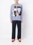 Junya Watanabe MAN Geruit overhemd Blauw - Thumbnail 2