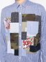 Junya Watanabe MAN Geruit overhemd Blauw - Thumbnail 5